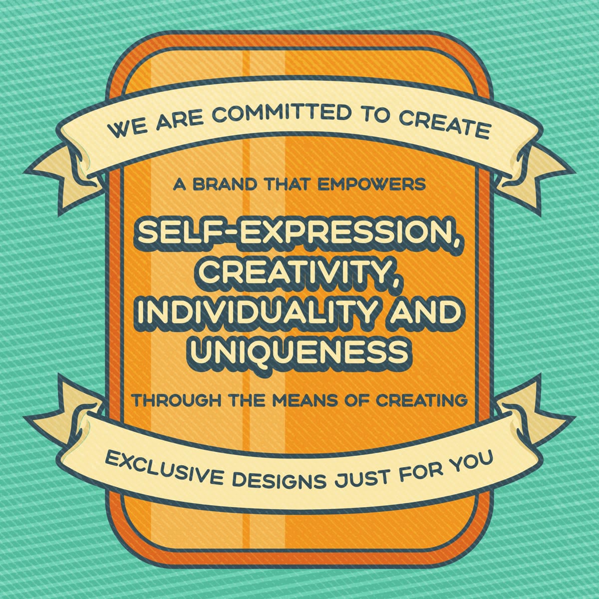 Our Case brand statement post — a brand that empowers self-expression, creativity, individuality and uniqueness